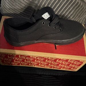 Vans Kids Classic Black Sneakers